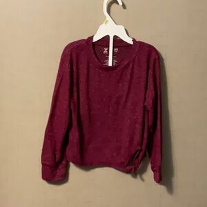 Xersion Kids Burgundy Sweatshirt